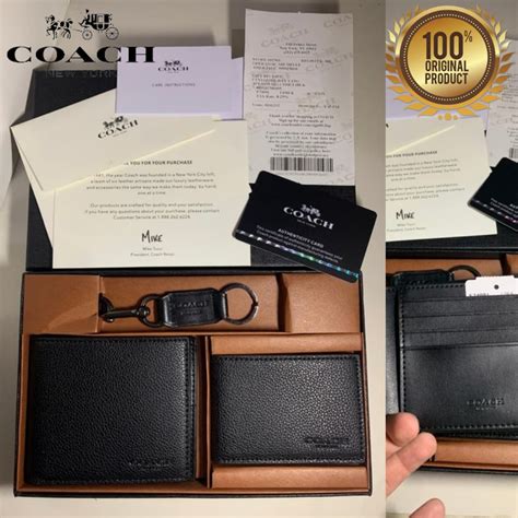 harga dompet coach pria original|dompet coach original.